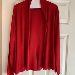Eileen Fisher Small Open Front Wrap Sweater